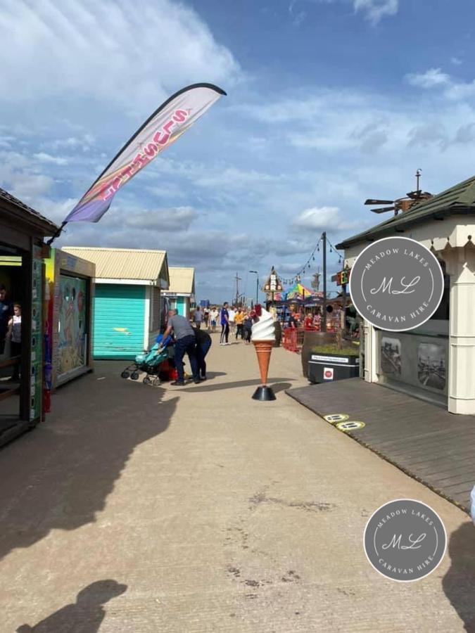Promenade 566, Direct Beach Access, Close To Fantasy Island, Wifi, Pet Friendly - Meadow Lakes Caravan & Lodge Hire Skegness Bagian luar foto