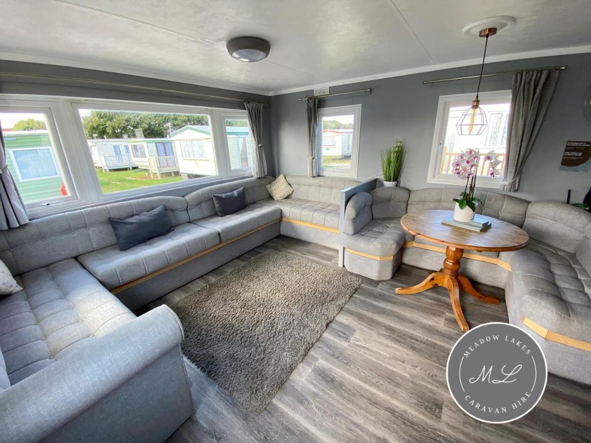 Promenade 566, Direct Beach Access, Close To Fantasy Island, Wifi, Pet Friendly - Meadow Lakes Caravan & Lodge Hire Skegness Bagian luar foto